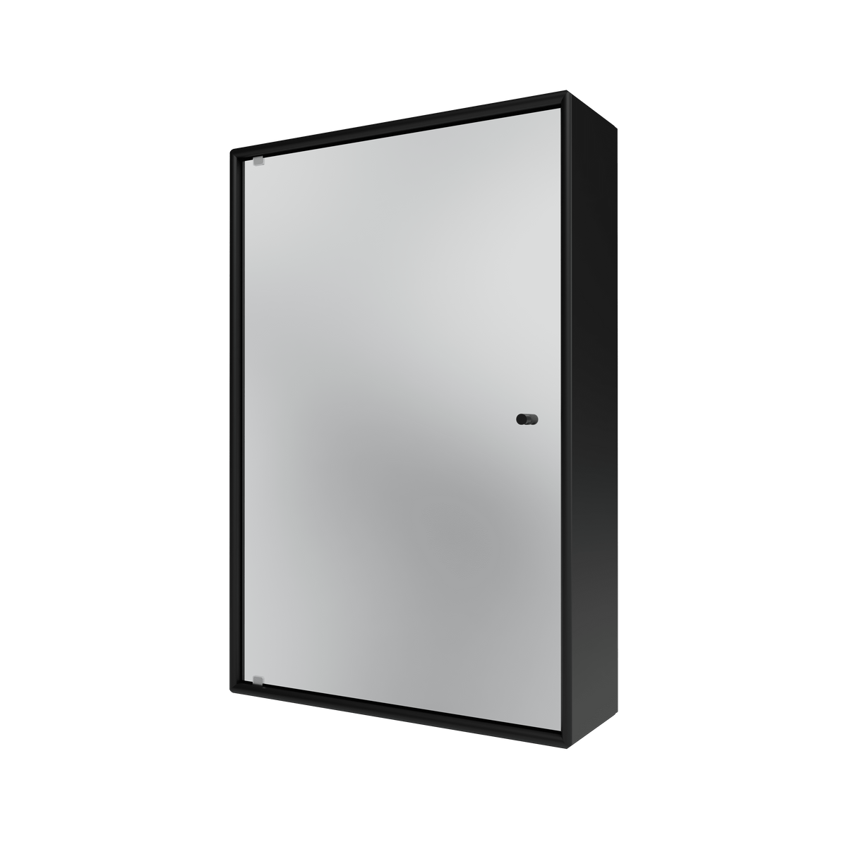 Montana Reflect – spejlskab, 47 × 70 cm - Black - Jacobsen Plus