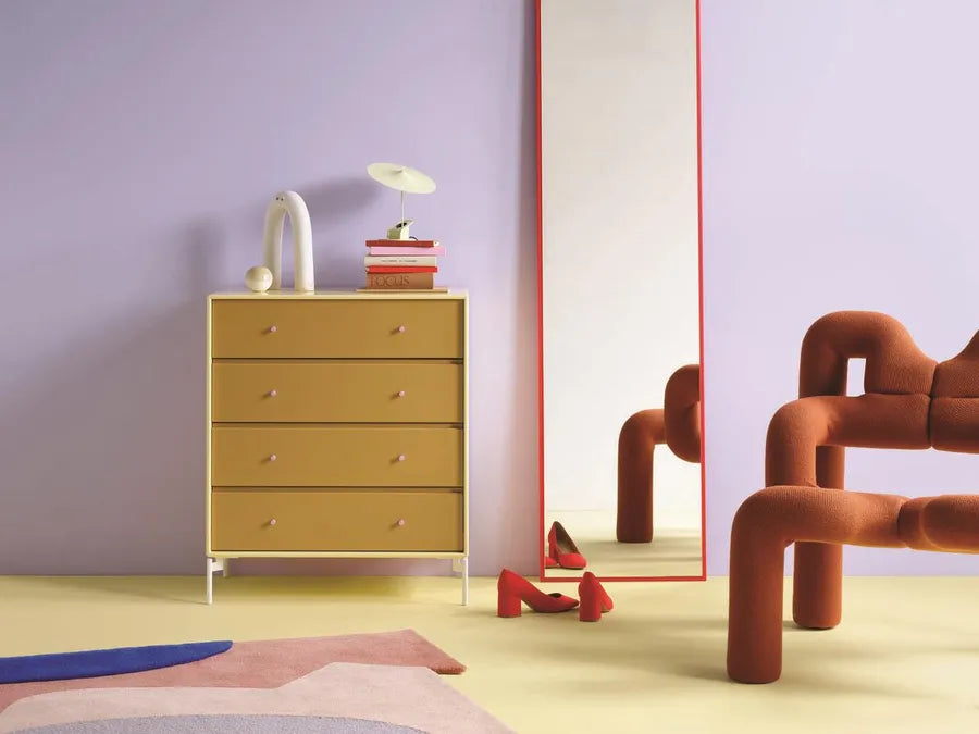 1125 kommode inkl. hjul fra Montana