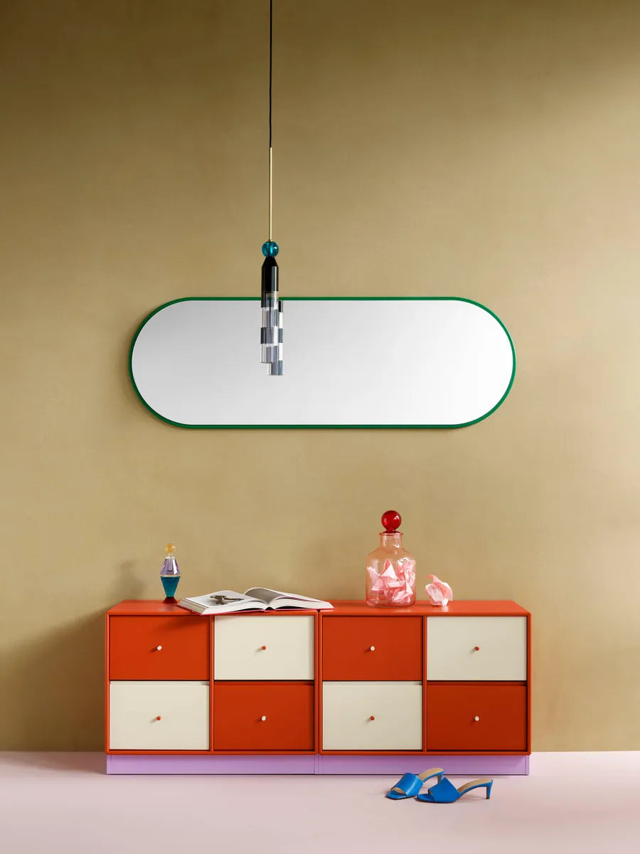 4124 kommode inkl. hjul fra Montana