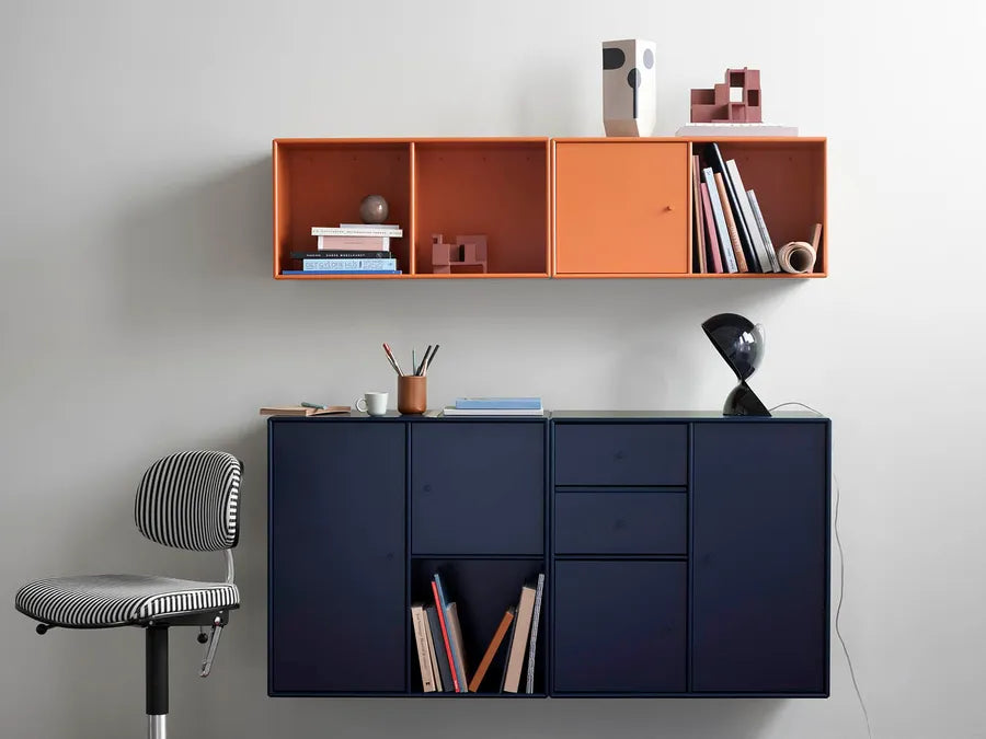 6112 Reol inkl. hjul fra Montana