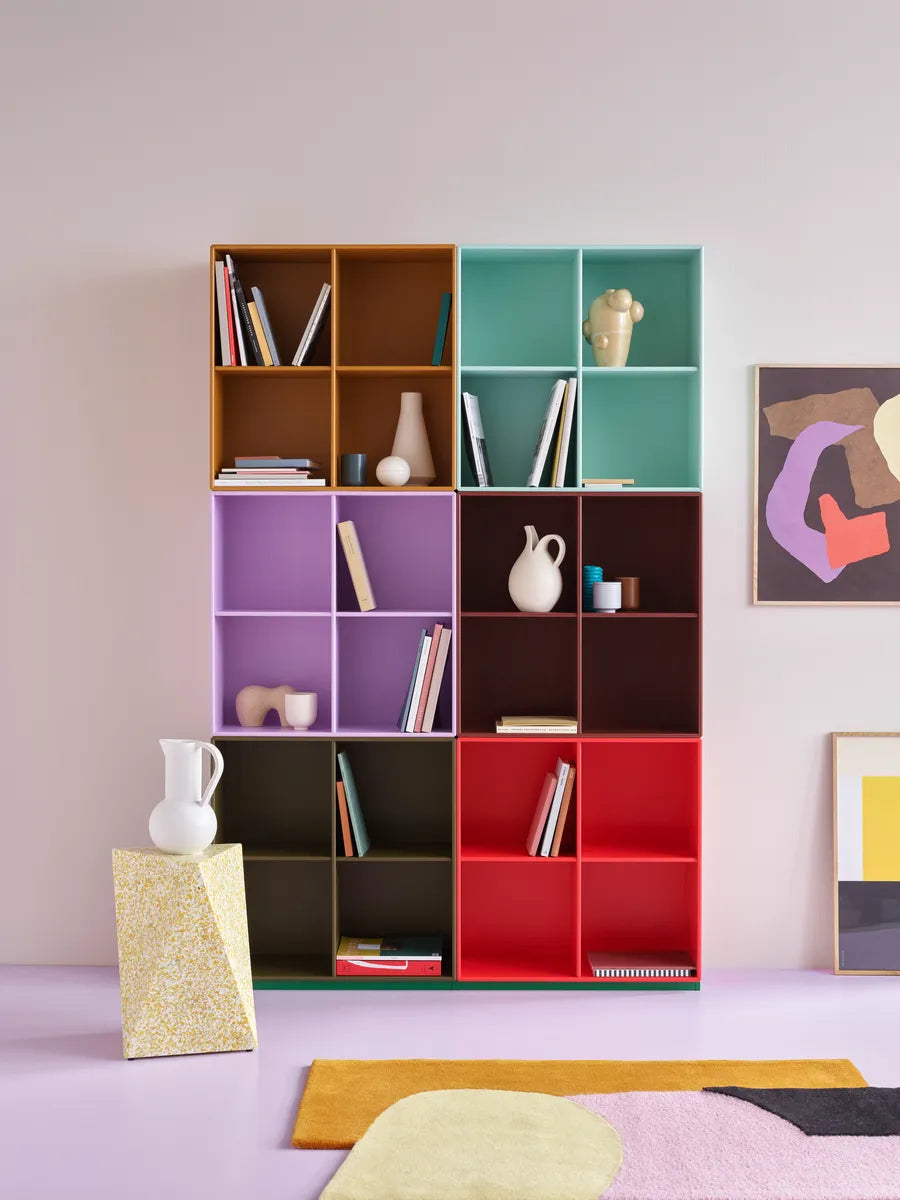 1112 reol inkl. hjul fra Montana