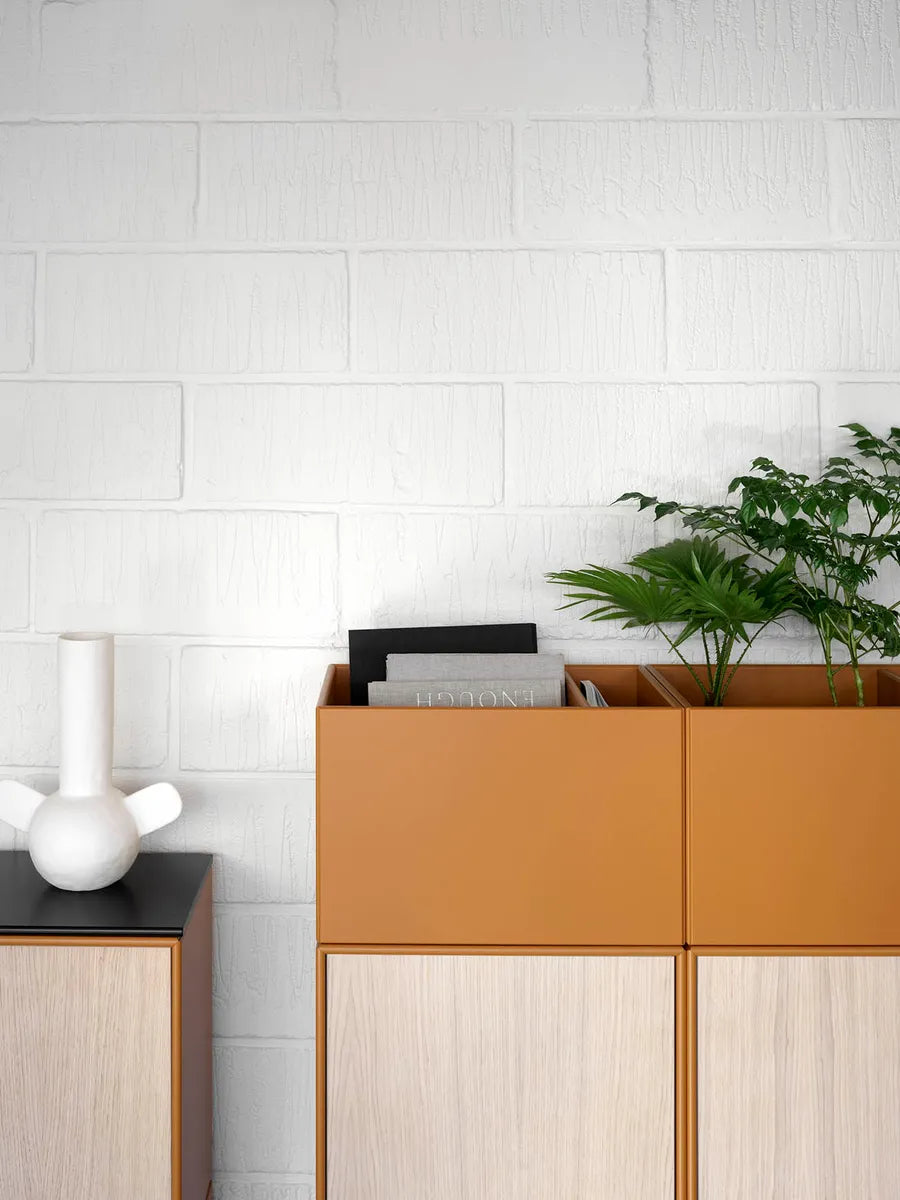 Plantekasse B35,4 cm, inkl. hjul fra Montana