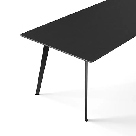JW2090 bord fra Montana - Sort linoleum / Sort (lakeret) - Jacobsen Plus