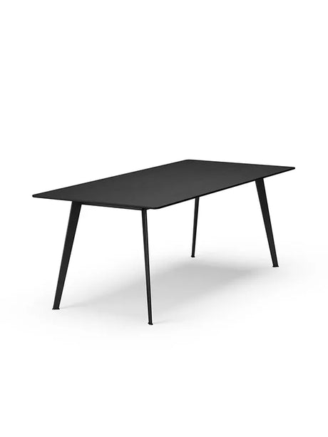 JW2090 bord fra Montana - Sort linoleum / Sort (lakeret) - Jacobsen Plus