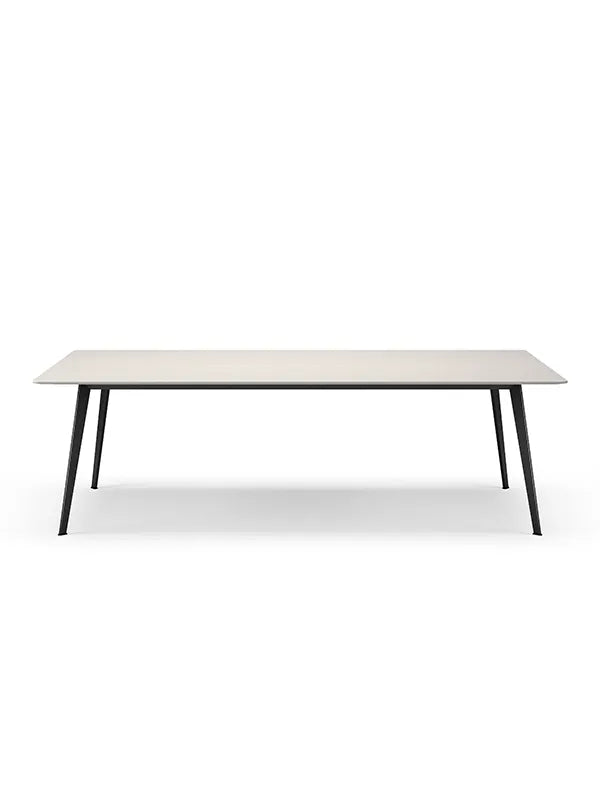 JW2510 bord fra Montana - White oak (finér eg) / Sort (lakeret) - Jacobsen Plus