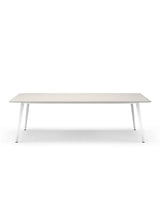 JW2510 bord fra Montana - White oak (finér eg) / Snow (lakeret) - Jacobsen Plus