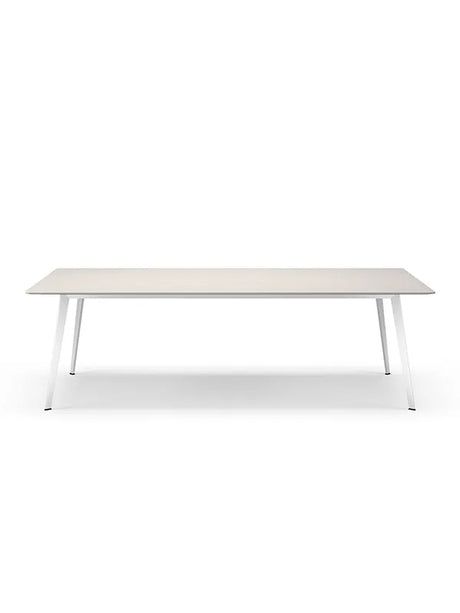 JW2510 bord fra Montana - White oak (finér eg) / Snow (lakeret) - Jacobsen Plus