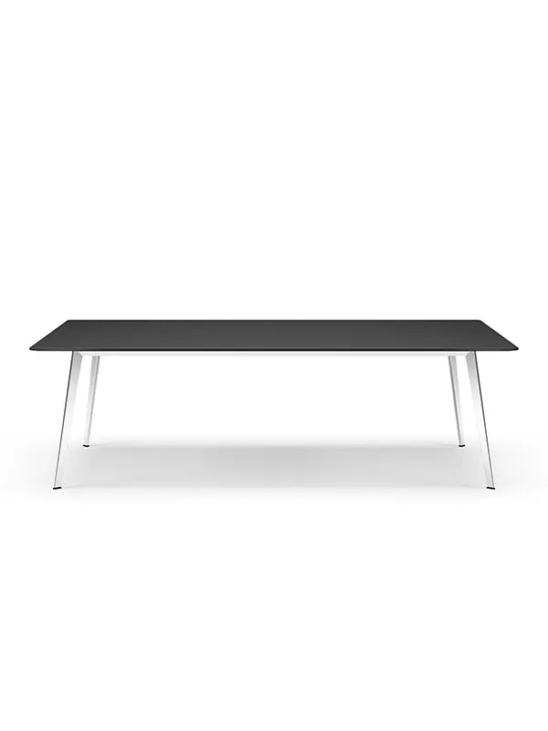 JW2510 bord fra Montana - Sort linoleum / Aluminium (poleret) - Jacobsen Plus