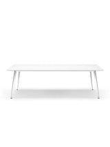 JW2510 bord fra Montana - Snow (Silk laminat) / Aluminium (poleret) - Jacobsen Plus