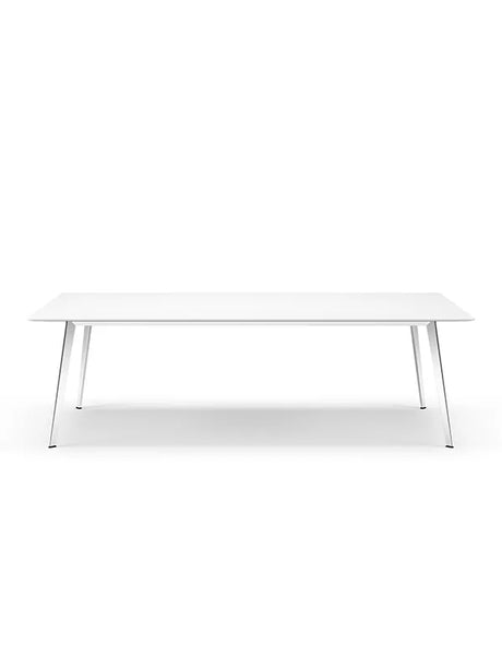 JW2510 bord fra Montana - Snow (Silk laminat) / Aluminium (poleret) - Jacobsen Plus