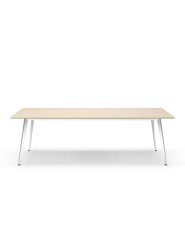 JW2510 bord fra Montana - Massivt eg / Aluminium (poleret) - Jacobsen Plus