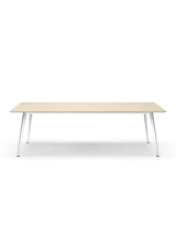 JW2510 bord fra Montana - Massivt eg / Aluminium (poleret) - Jacobsen Plus