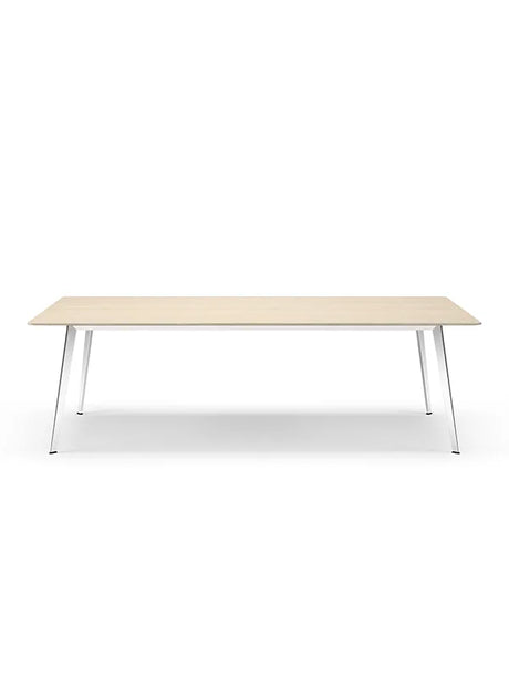 JW2510 bord fra Montana - Massivt eg / Aluminium (poleret) - Jacobsen Plus