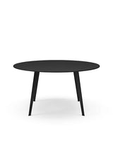 JW140 bord fra Montana - Sort linoleum / Sort (lakeret) - Jacobsen Plus