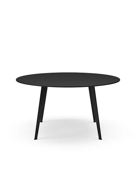 JW140 bord fra Montana - Sort linoleum / Sort (lakeret) - Jacobsen Plus