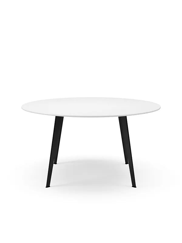 JW140 bord fra Montana - Snow (Silk laminat) / Sort (lakeret) - Jacobsen Plus