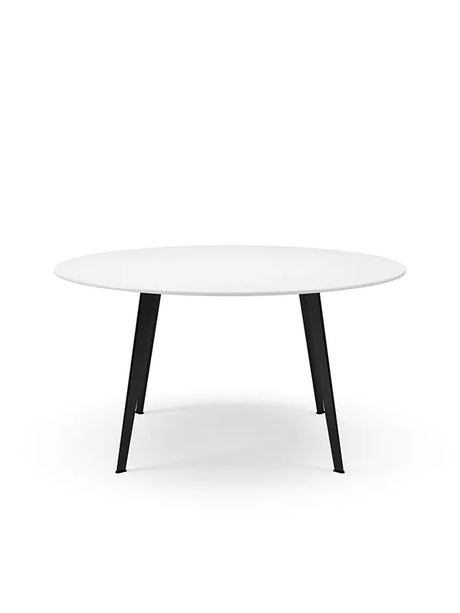 JW140 bord fra Montana - Snow (Silk laminat) / Sort (lakeret) - Jacobsen Plus