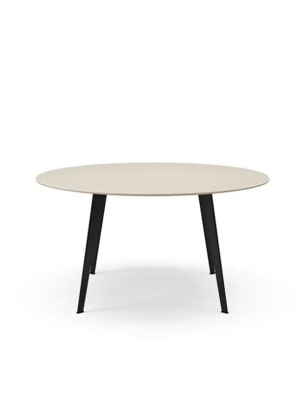 JW140 bord fra Montana - White oak (finér eg) / Sort (lakeret) - Jacobsen Plus