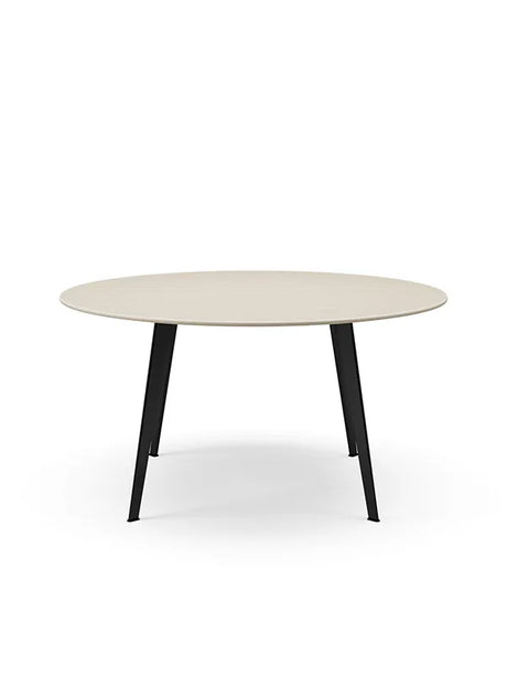 JW140 bord fra Montana - White oak (finér eg) / Sort (lakeret) - Jacobsen Plus