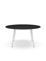 JW140 bord fra Montana - Black oak (finér eg) / Snow (lakeret) - Jacobsen Plus