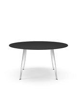 JW140 bord fra Montana - Sort linoleum / Aluminium (poleret) - Jacobsen Plus