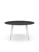JW140 bord fra Montana - Black oak (finér eg) / Aluminium (poleret) - Jacobsen Plus
