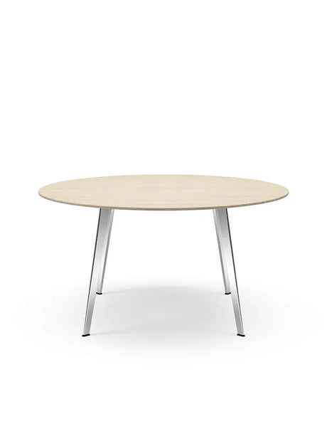 JW140 bord fra Montana - Massivt eg / Aluminium (poleret) - Jacobsen Plus