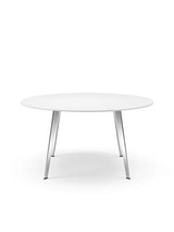 JW140 bord fra Montana - Snow (Silk laminat) / Aluminium (poleret) - Jacobsen Plus