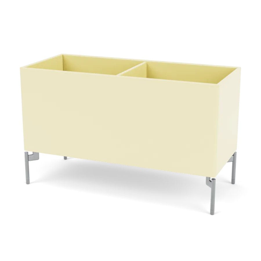 Plantekasse B69,6 cm D30, inkl. ben fra Montana