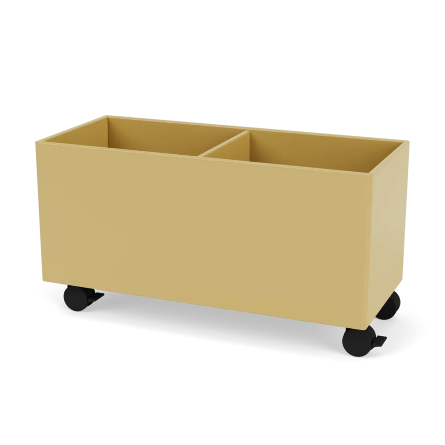 Plantekasse B69,6 cm, inkl. hjul fra Montana