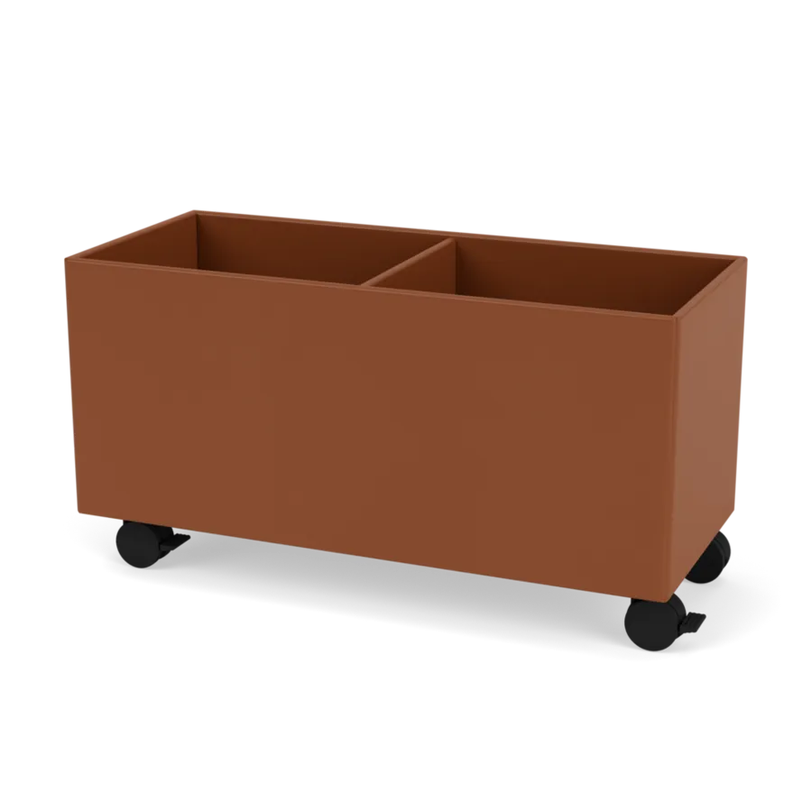 Plantekasse B69,6 cm, inkl. hjul fra Montana - Hazelnut - Jacobsen Plus