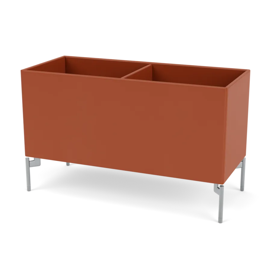 Plantekasse B69,6 cm D30, inkl. ben fra Montana