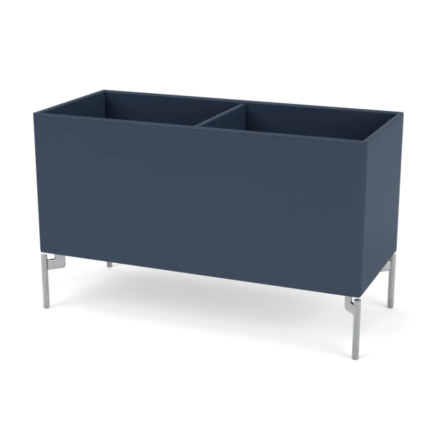 Plantekasse B69,6 cm D30, inkl. ben fra Montana