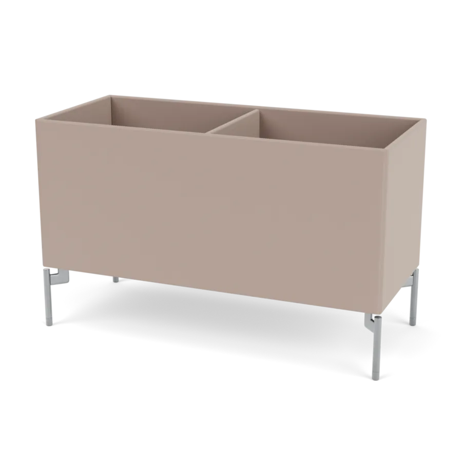 Plantekasse B69,6 cm D30, inkl. ben fra Montana