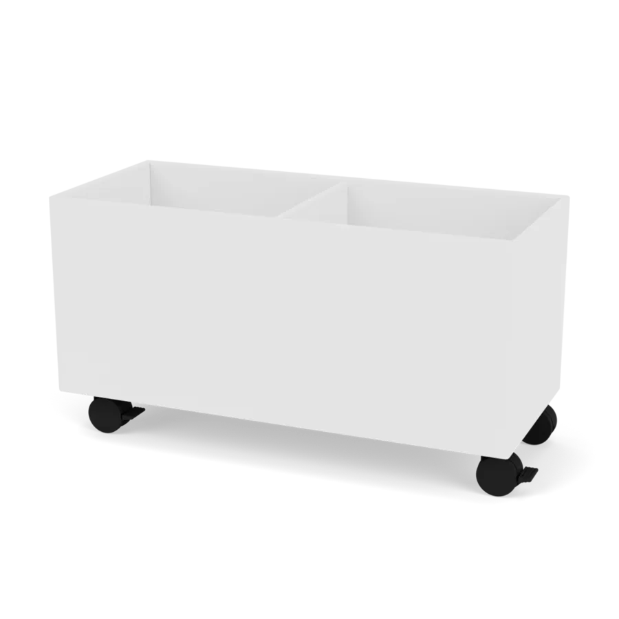 Plantekasse B69,6 cm, inkl. hjul fra Montana - New white - Jacobsen Plus