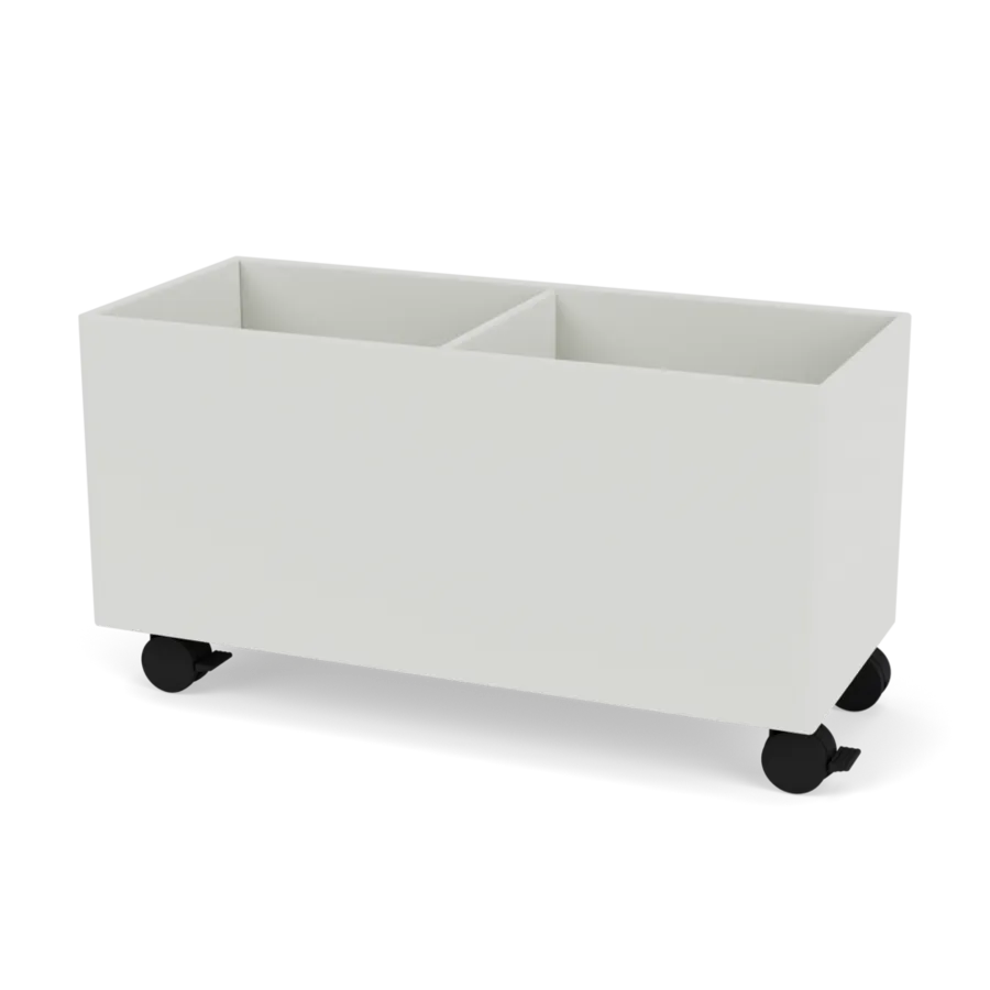 Plantekasse B69,6 cm, inkl. hjul fra Montana