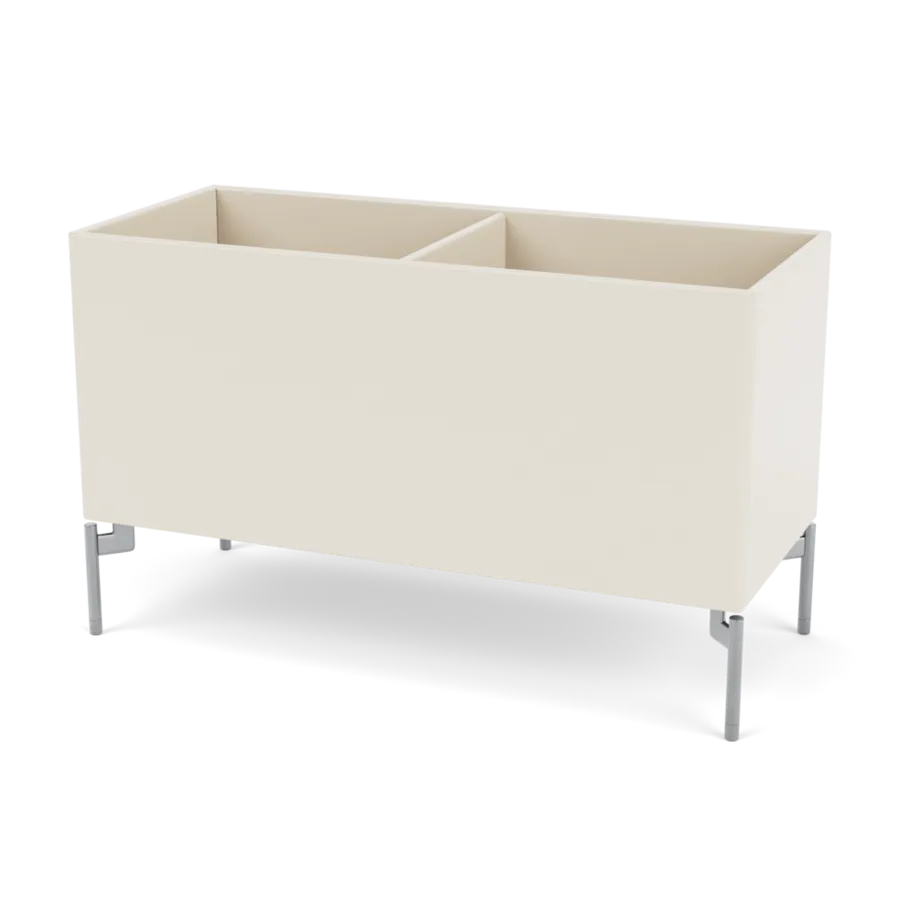 Plantekasse B69,6 cm D30, inkl. ben fra Montana