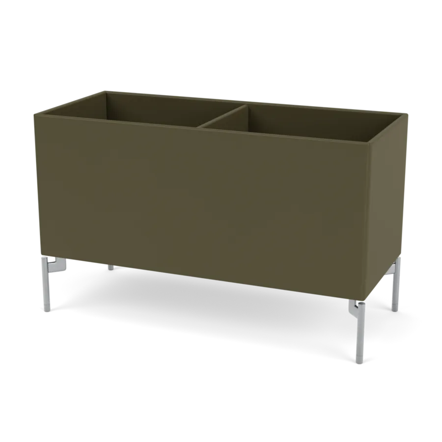 Plantekasse B69,6 cm D30, inkl. ben fra Montana