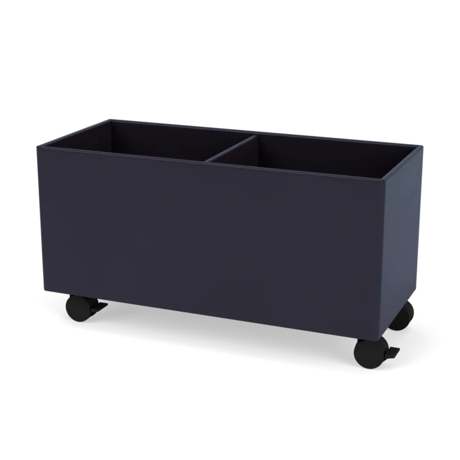 Plantekasse B69,6 cm, inkl. hjul fra Montana