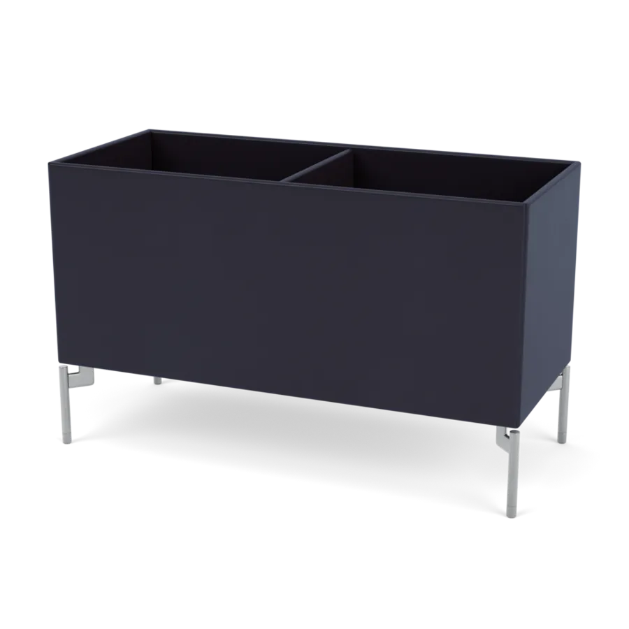 Plantekasse B69,6 cm D30, inkl. ben fra Montana