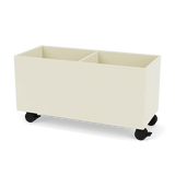 Plantekasse B69,6 cm, inkl. hjul fra Montana - Vanilla - Jacobsen Plus