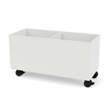 Plantekasse B69,6 cm, inkl. hjul fra Montana - Hvid (white 01) - Jacobsen Plus