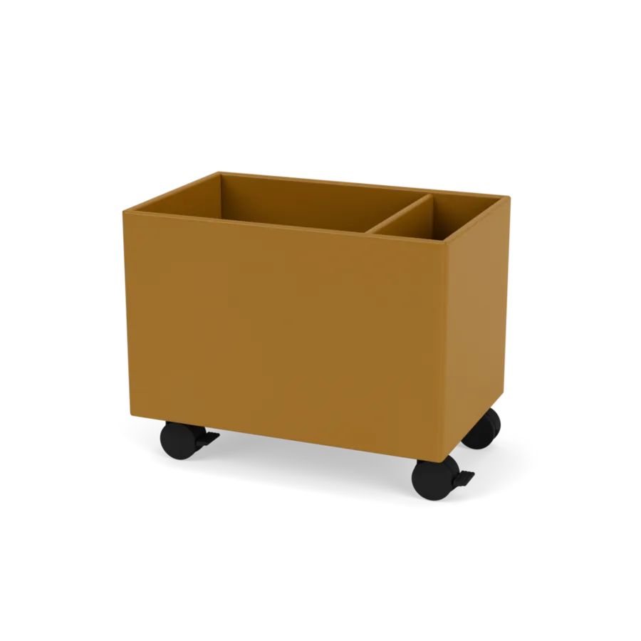 Plantekasse B46,8 cm, inkl. hjul fra Montana - Amber / Dybde: 30 cm - Jacobsen Plus