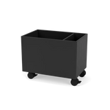 Plantekasse B46,8 cm, inkl. hjul fra Montana - Black / Dybde: 30 cm - Jacobsen Plus
