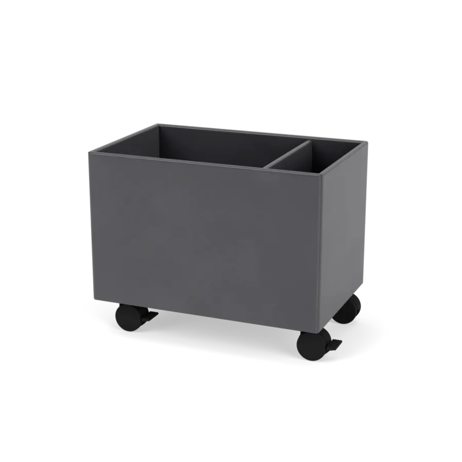 Plantekasse B46,8 cm, inkl. hjul fra Montana - Coal / Dybde: 30 cm - Jacobsen Plus