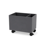 Plantekasse B46,8 cm, inkl. hjul fra Montana - Coal / Dybde: 30 cm - Jacobsen Plus