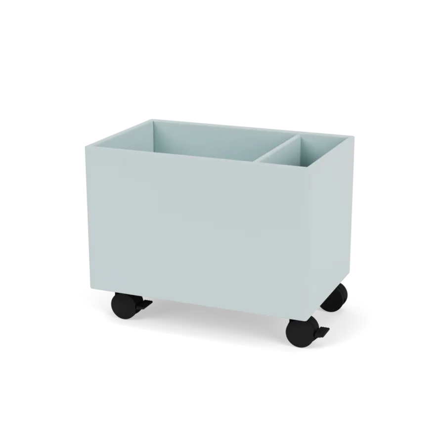 Plantekasse B46,8 cm, inkl. hjul fra Montana - Flint / Dybde: 30 cm - Jacobsen Plus