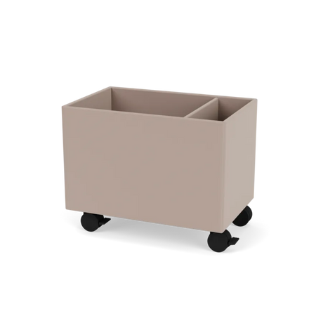 Plantekasse B46,8 cm, inkl. hjul fra Montana - Mushroom / Dybde: 30 cm - Jacobsen Plus