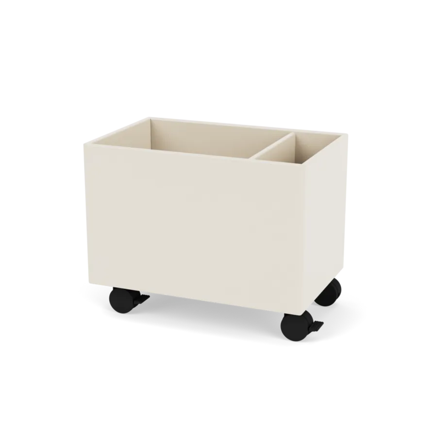 Plantekasse B46,8 cm, inkl. hjul fra Montana - Oat / Dybde: 30 cm - Jacobsen Plus