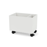 Plantekasse B46,8 cm, inkl. hjul fra Montana - Hvid (white 01) / Dybde: 30 cm - Jacobsen Plus